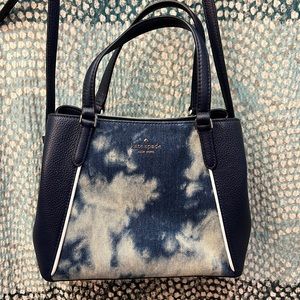 Kate Spade New York Jackson Tye Dye Denim Satchel